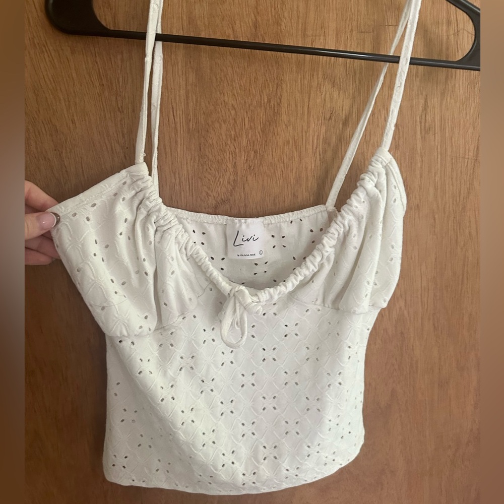 Large white tank